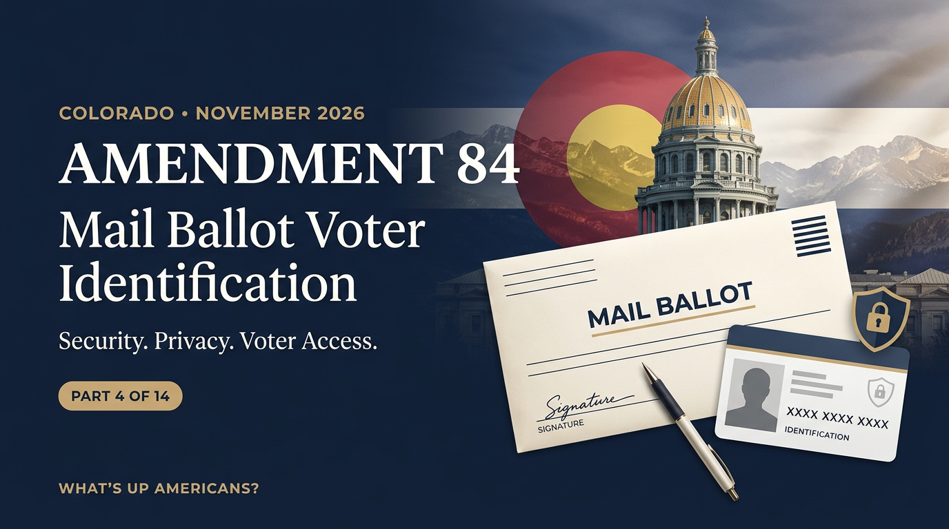 Colorado Constitution Amendment 84
