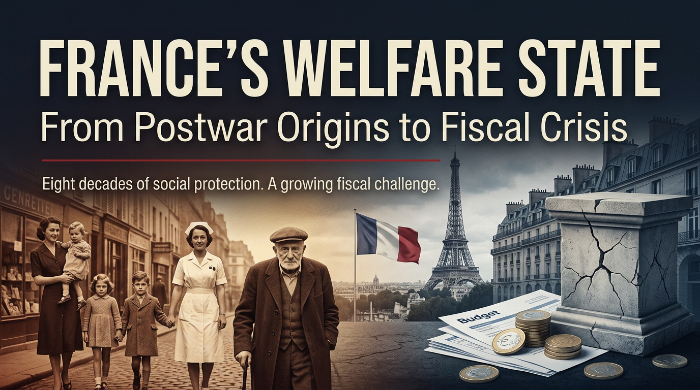 France's Welfare State - from postwar origins to fiscal crisis